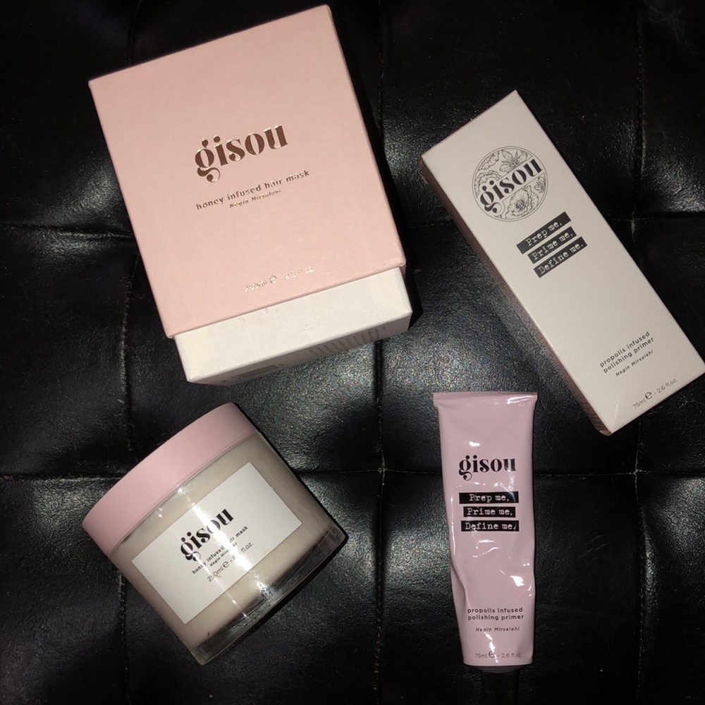 GISOU honey infused hair care set